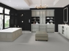 Picture of Roca - CC Mosaics Black Matte Small Hexagon