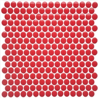 Picture of Roca - CC Mosaics Red Pepper Bright Pennyround