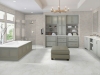 Picture of Roca - CC Mosaics Plus Tender Gray Beveled Brick