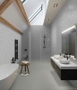 Picture of Roca - CC Mosaics Plus White Bright Herringbone