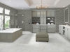 Picture of Roca - CC Mosaics Plus Mixed Gray Taupe White Bright Picket