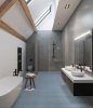 Picture of Roca - CC Mosaics Plus Sky Blue Bright Pennyround