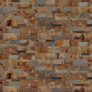 Picture of MS International - RockMount Stacked Stone Panels 9 x 24 California Gold