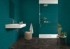 Picture of Roca - Flow 3 x 12 Peacock Green