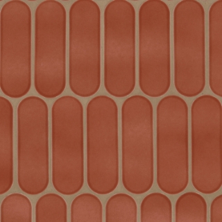 Picture of MS International - Glass Mosaic Other Terra Glossy Ellipse