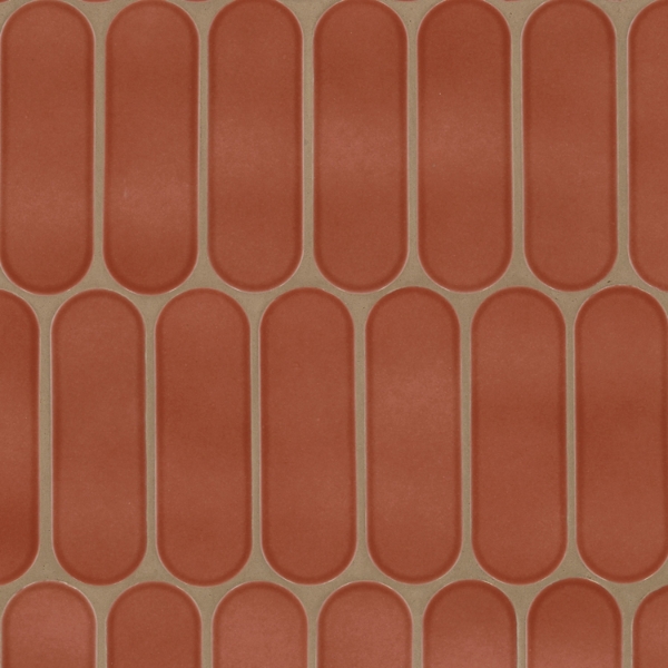 Picture of MS International - Glass Mosaic Other Terra Glossy Ellipse