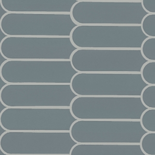 Picture of MS International - Glass Mosaic Other Cielo Azul Scallop Glossy