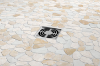 Picture of Emser Tile - Cultura Stone Pebble Mosaic Blend Summer