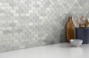 Picture of Emser Tile - Marble Hexagon Wide Winter Frost