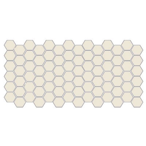 Picture of American Olean - Unglazed ColorBody Mosaic Hexagon 2 x 2 Almond