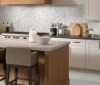 Picture of Emser Tile - Echo Herringbone White