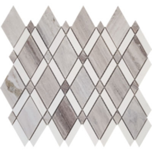 Picture of Tesoro - Pietra Antica Antiqued Stones Diamond Banded Mosaic Skyline