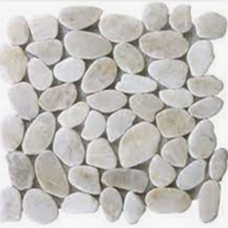 Picture of Bati Orient - Pebbles Sliced Polished White