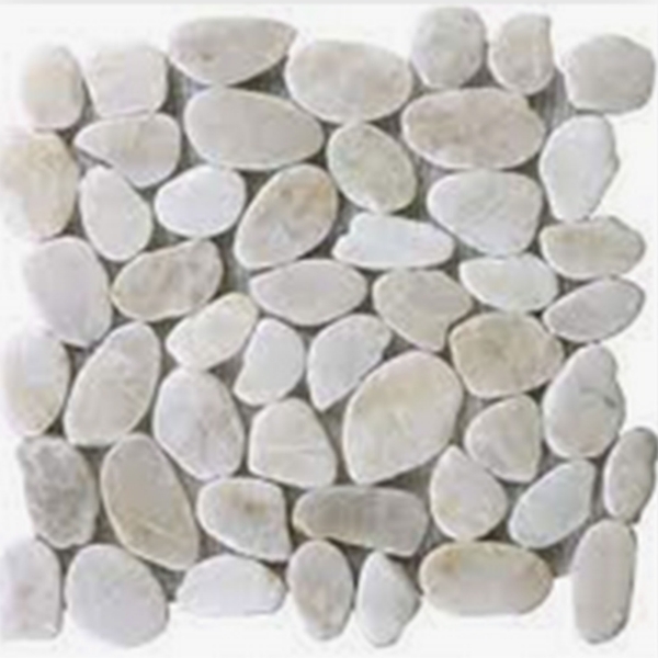 Picture of Bati Orient - Pebbles Sliced Polished White