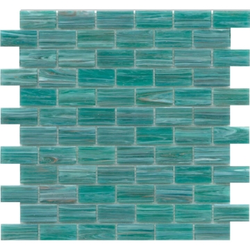 Picture of Emser Tile - Swirl Mosaics Teal Offest