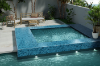 Picture of Emser Tile - Swirl Mosaics Ocean Offset