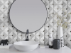Picture of MiR Mosaic - Ceramique Pillow White