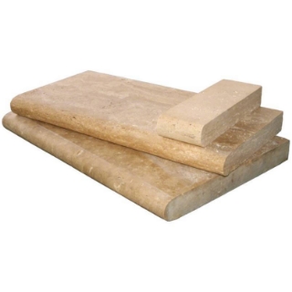 Picture of MS International - Pool Copings 12 x 24 Tuscany Walnut Coping Brushed