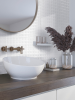 Picture of MiR Mosaic - Color Palette Mosaic 1 x 1 Gloss Mirage White