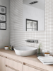 Picture of MiR Mosaic - Color Palette Mosaic 1 x 1 Matte Mirage White