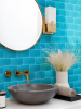 Picture of MiR Mosaic - Color Palette 3 x 6 Gloss Turquoise