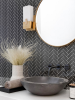 Picture of MiR Mosaic - Color Palette Mosaic Herringbone Pewter