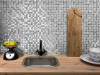 Picture of MiR Mosaic - Crystal Springs Squares Sterling Gloss
