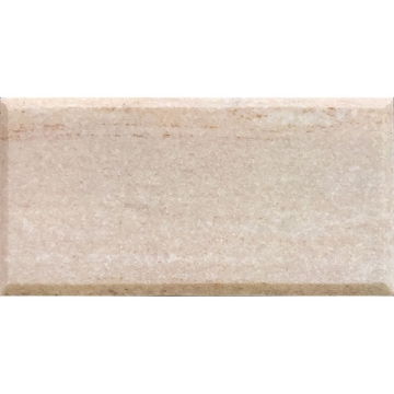 Picture of MiR Mosaic - Field Tile 3 x 6 Beveled Polished Crystal Sand