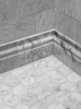 Picture of MiR Mosaic - Marbella Carrara Hex 2 x 2 Carrara Hex Honed