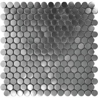 Picture of MiR Mosaic - Metallico Mosaics Metal Circle