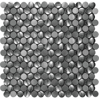 Picture of MiR Mosaic - Metallico Mosaics Shaped Metal Circle