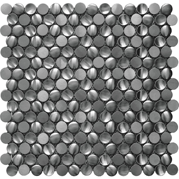 Picture of MiR Mosaic - Metallico Mosaics Shaped Metal Circle