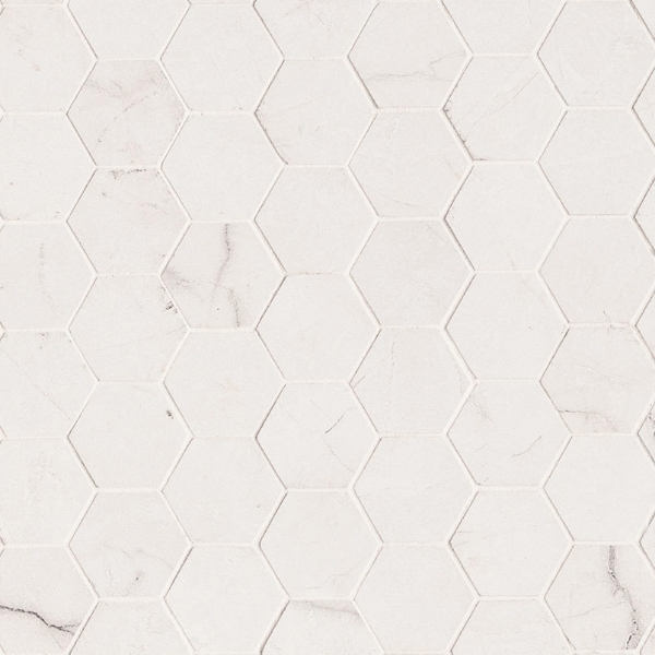 Picture of MS International - Brighton Hexagon Matte Grey