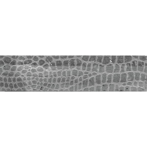 Picture of MiR Mosaic - Artistic Etched Alligator Silver Grey