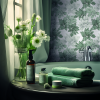 Picture of MiR Mosaic - Flora Bloom Green