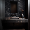Picture of MiR Mosaic - Flora Gingko Black