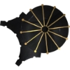 Picture of MiR Mosaic - Rockefeller Sunburst Black