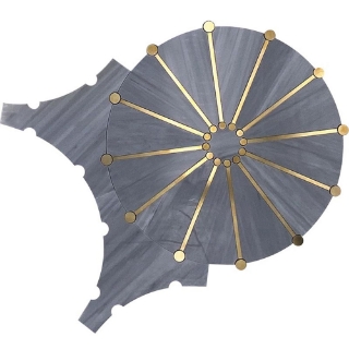 Picture of MiR Mosaic - Rockefeller Sunburst Grey