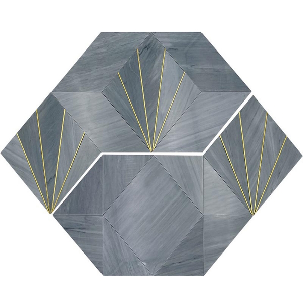 Picture of MiR Mosaic - Rockefeller Crown Grey
