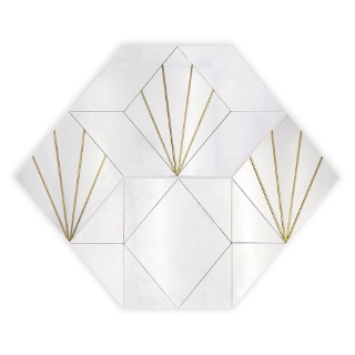 Picture of MiR Mosaic - Rockefeller Crown White
