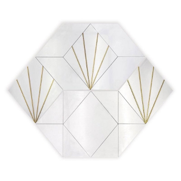 Picture of MiR Mosaic - Rockefeller Crown White