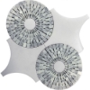 Picture of MiR Mosaic - Waterjet Mosaics Snowflake