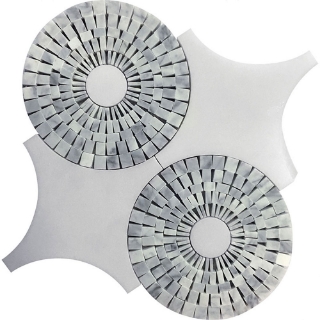 Picture of MiR Mosaic - Waterjet Mosaics Snowflake