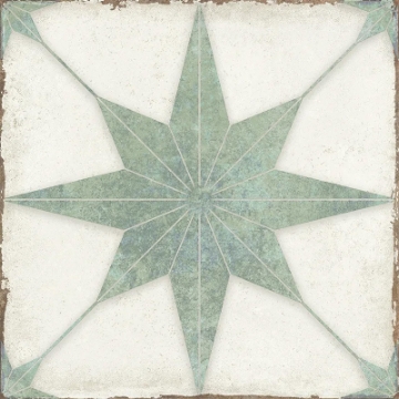 Picture of MiR Mosaic - Celestial Turquoise Compass