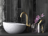 Picture of MiR Mosaic - Cire 2.6 x 16 Black