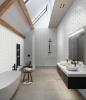 Picture of Roca - Statuary 3 x 6 Beveled Bright Wall