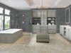 Picture of Roca - Rockart Mosaic Hexagon Gray Granite