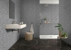 Picture of Roca - Rockart Mosaic Penny Round Gray Granite