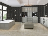 Picture of Roca - Rockart Mosaics Hexagon Nero Marquina