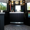 Picture of Roca - Rockart Mosaics Oval Nero Marquina Thassos